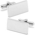 Stainless Steel Engravable Bar Cufflinks